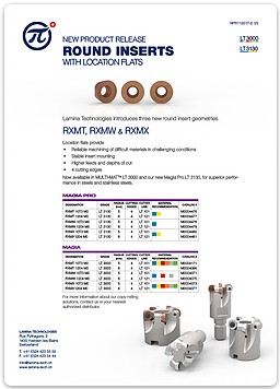 Round Inserts with location​​ flats